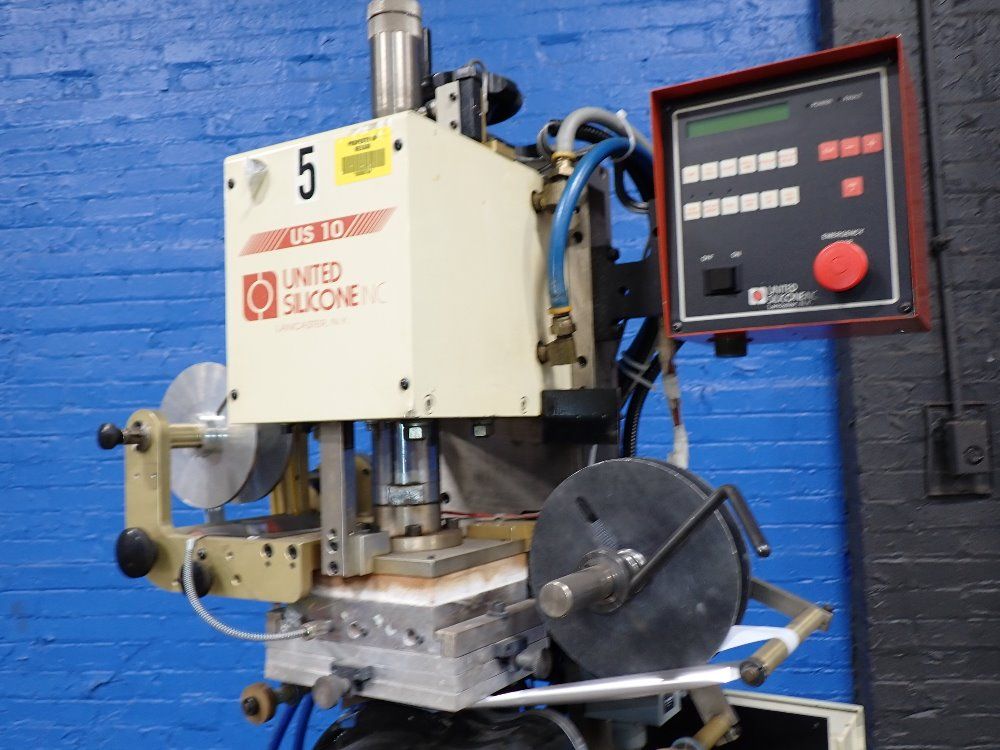 United Silicone Hot Stamp Press - Us10