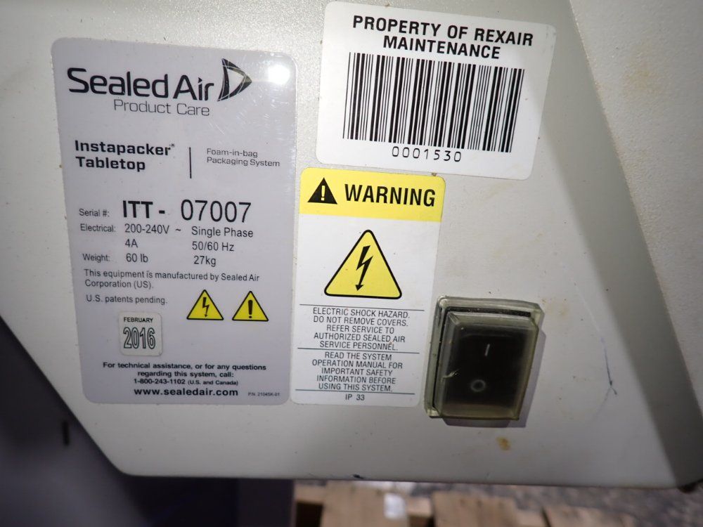 Sealed Air Corporation Table Top Packaging System