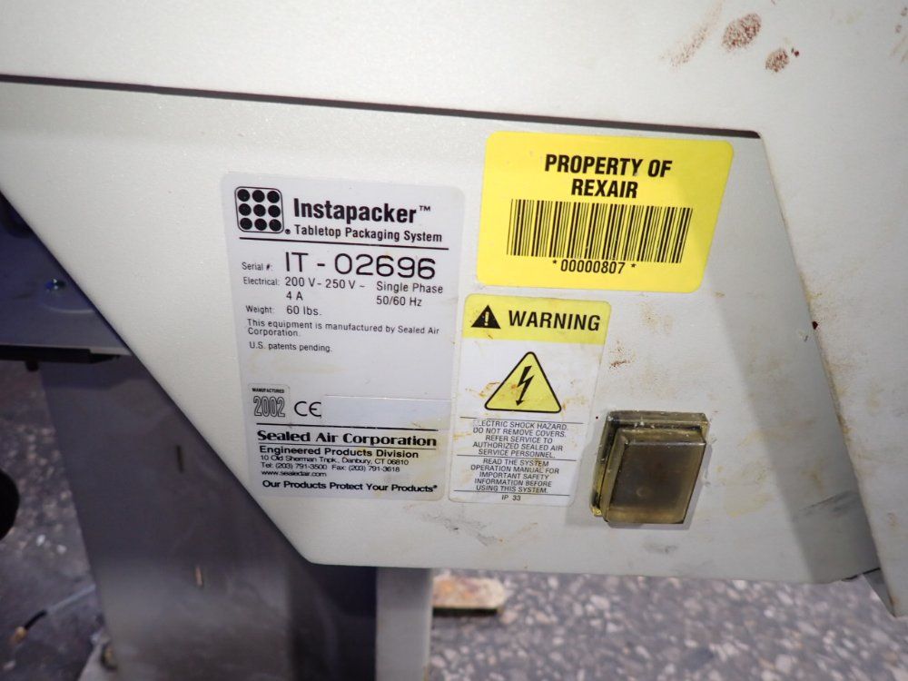 Sealed Air Corporation Table Top Packaging System