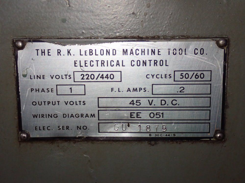 Leblond Leblond Lathe
