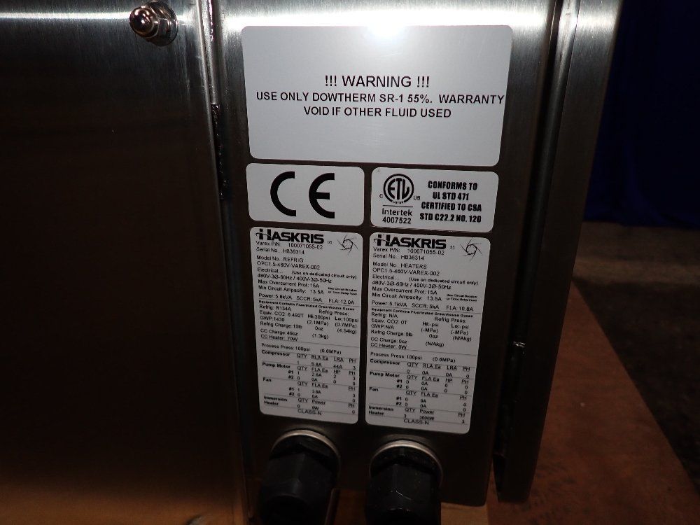 Haskris Haskris Opc15460vvarex002 Chiller