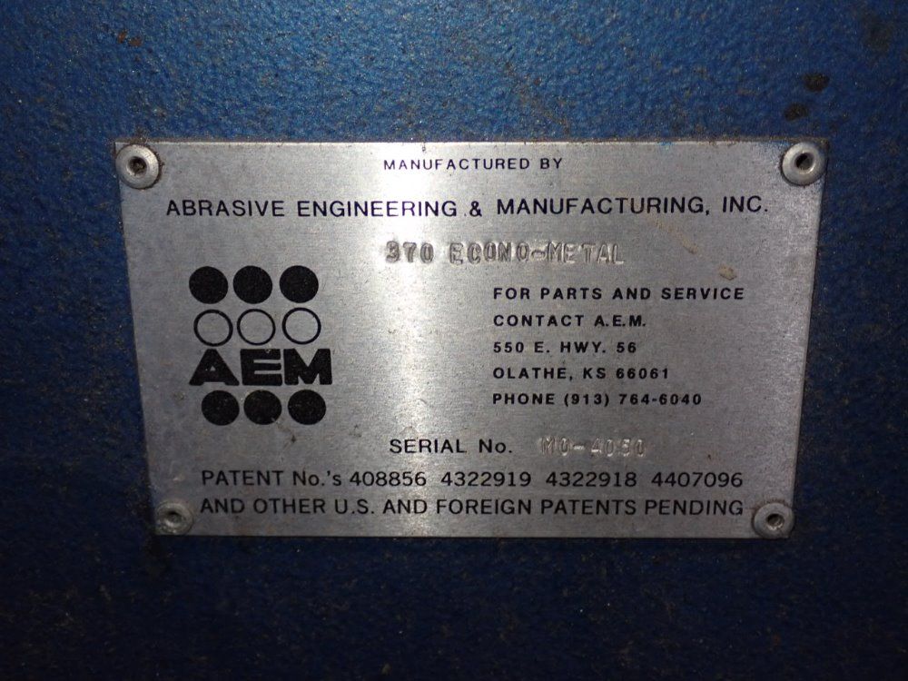 Aem 36" X 39" Belt Sander