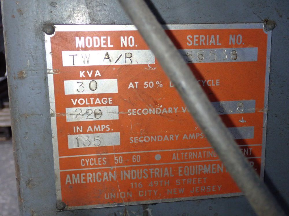 American Industrial Spot Welder