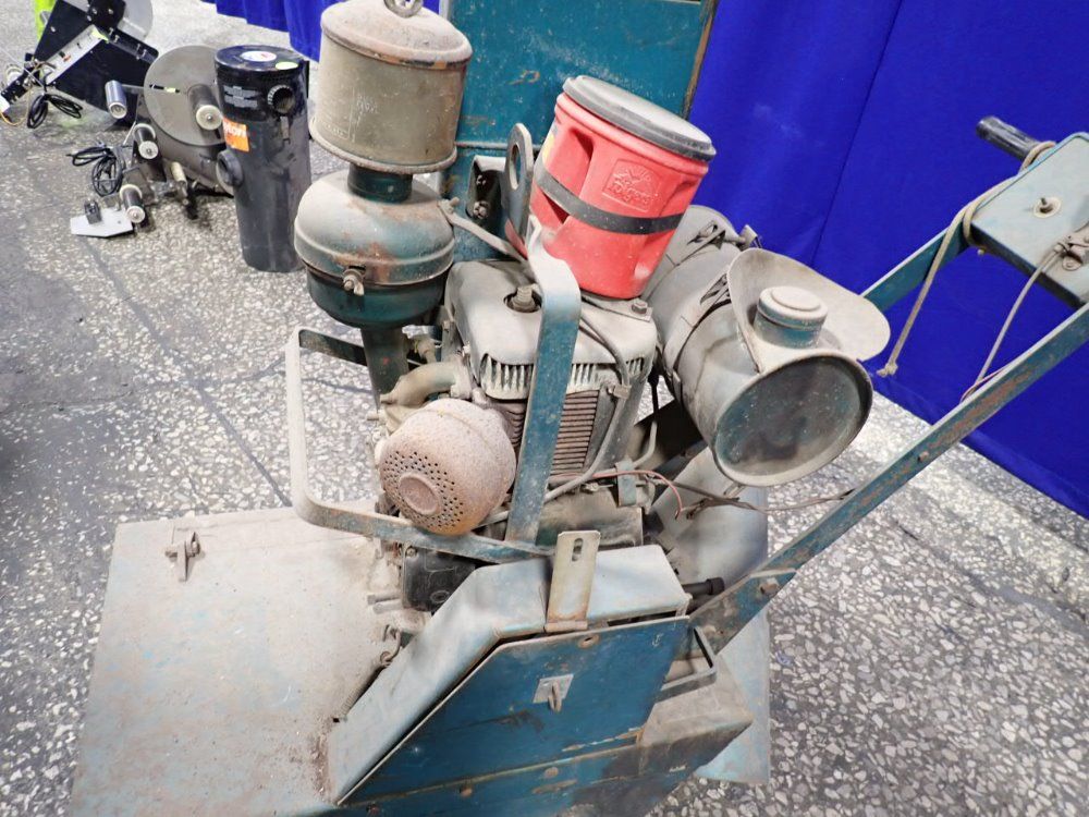 Tennant Scraping Machine