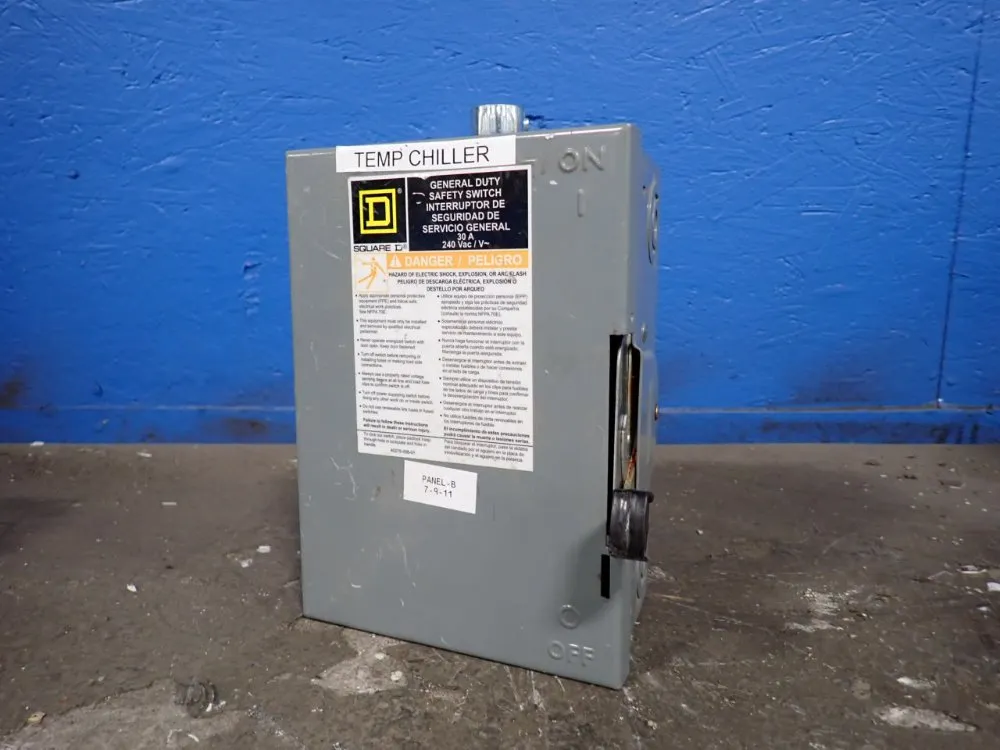 Square D Nonfusible Disconnect
