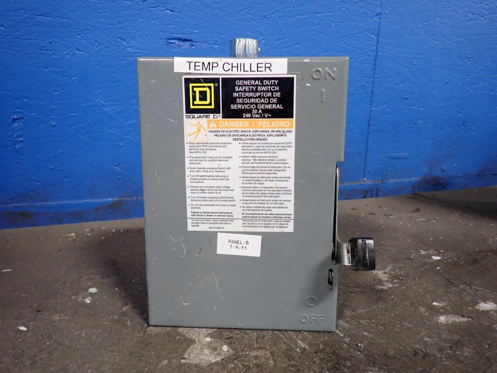 Square D Nonfusible Disconnect