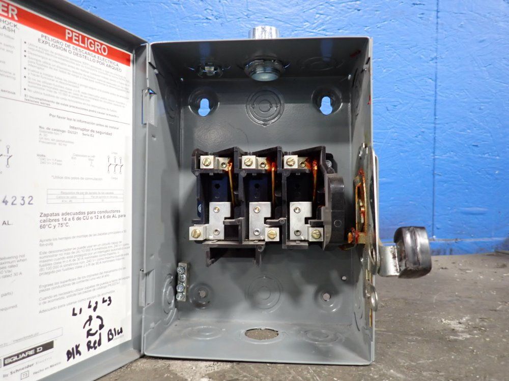 Square D Nonfusible Disconnect