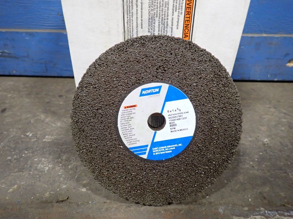 Norton 6" Abrasive Wheels