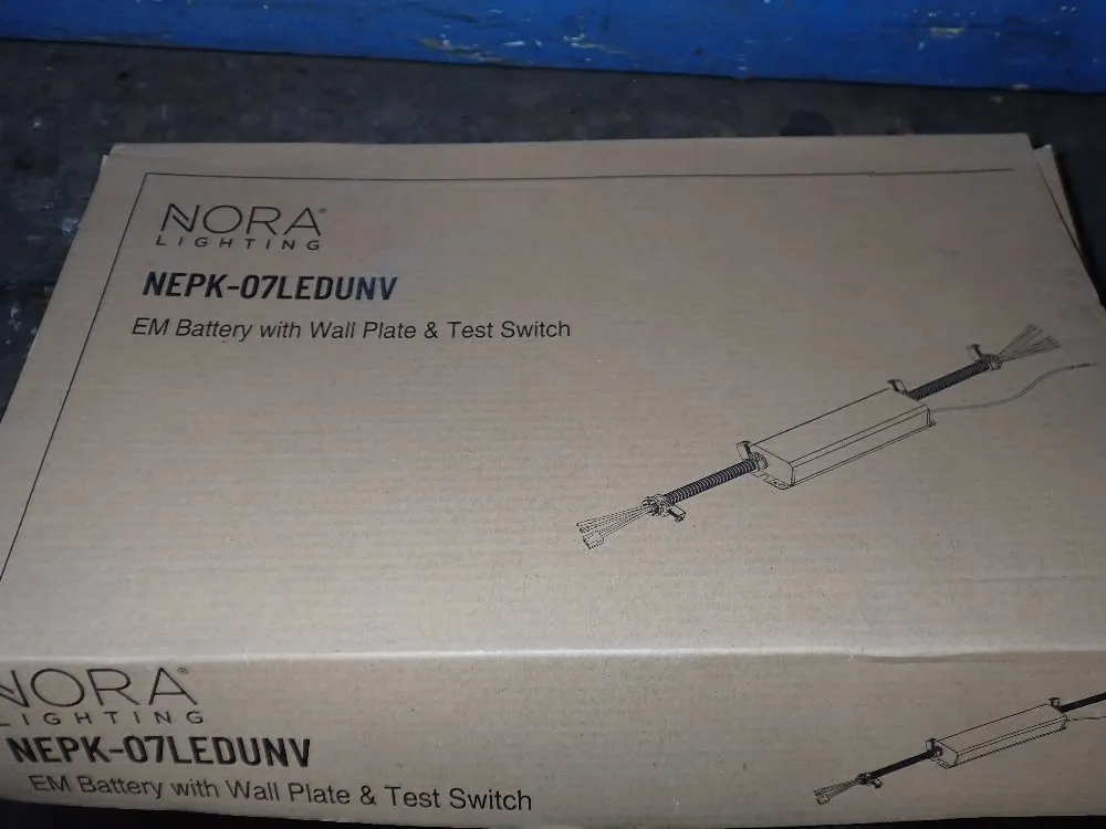 Nora Em Battery  Test Switch