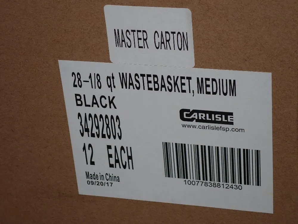 Carlisle 28 1/8 Qt Waste Baskets - 34292803