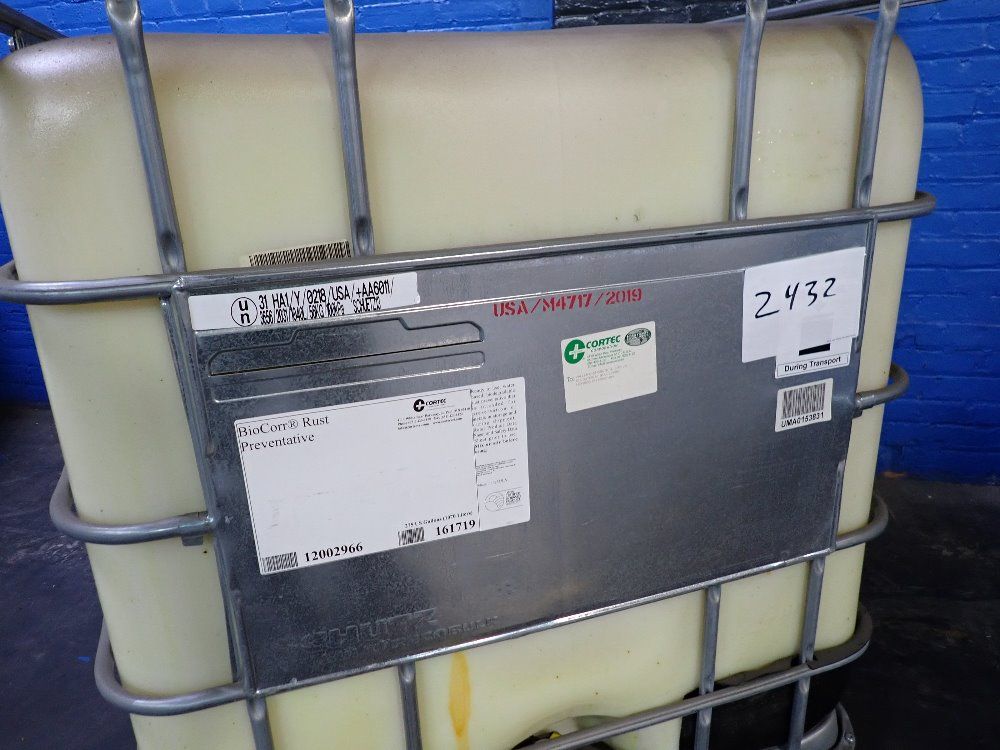 Cortec 275 Gallons Bio Corr Rust Preventative