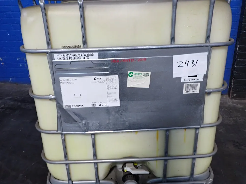 Cortec 275 Gallons Bio Corr Rust Preventative