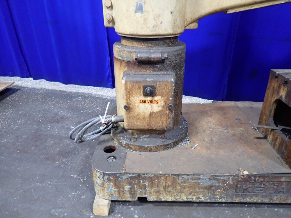 Ikeda 12" X 4'7" Radial Arm Drill