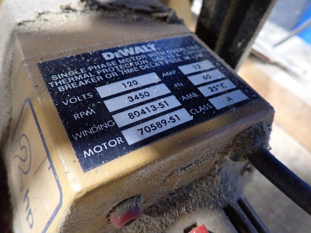 Dewalt 10" Radial Arm Saw - 7730