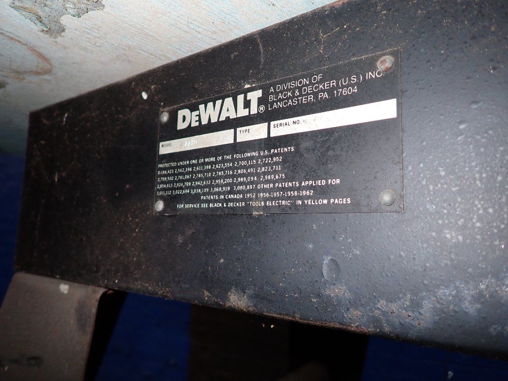 Dewalt 10" Radial Arm Saw - 7730
