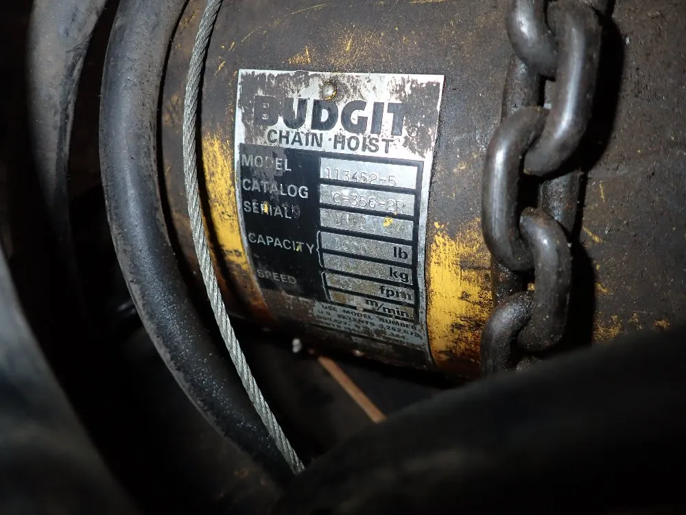 Budgit Electric Chain Hoist