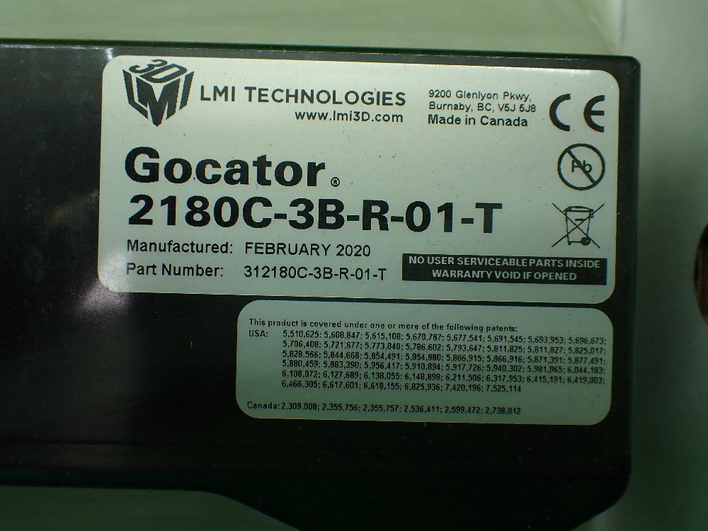 Lmi Technologies Gocator Laser Line Profile Sensor