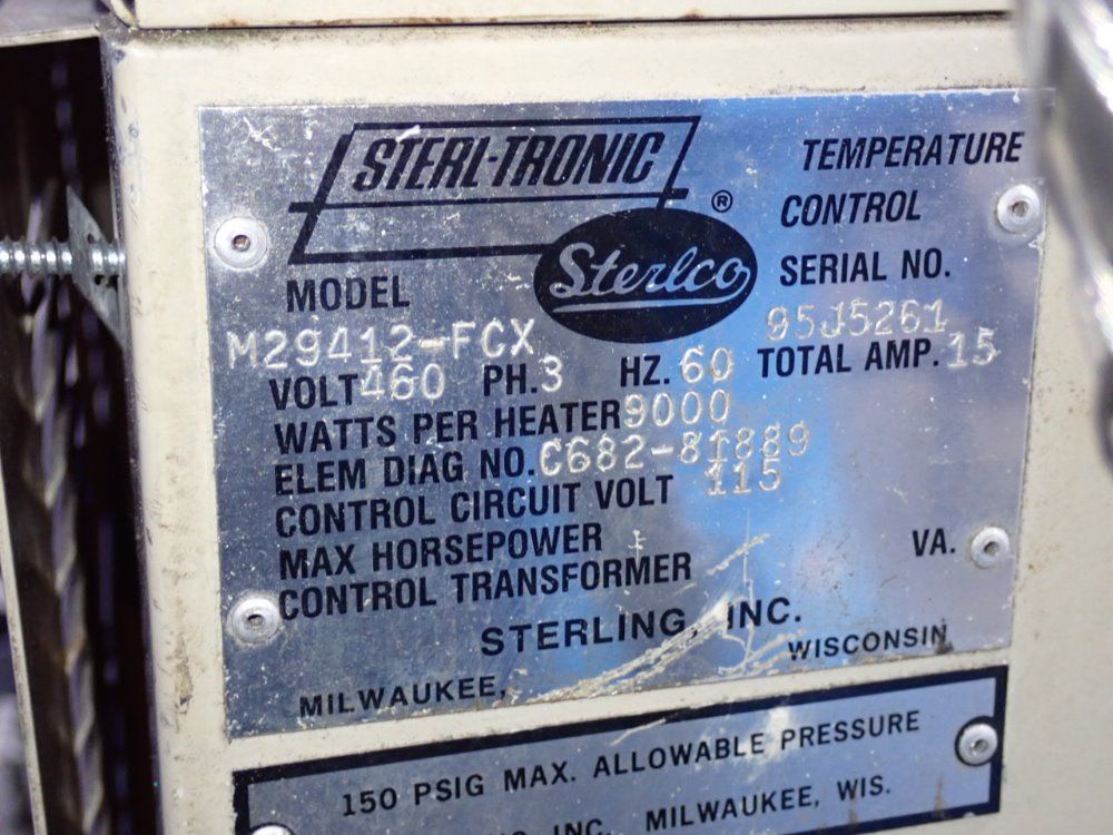 Sterlco Sterlco M29412fcx Temperature Controller
