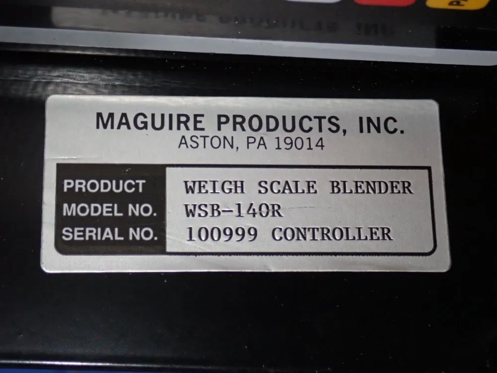 Maguire 2002 Maguire Wsb140r Blender