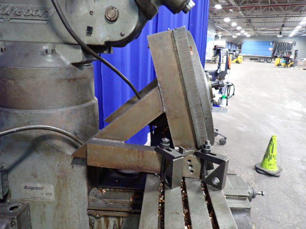 Bridgeport 9" X 42" Vertical Mill