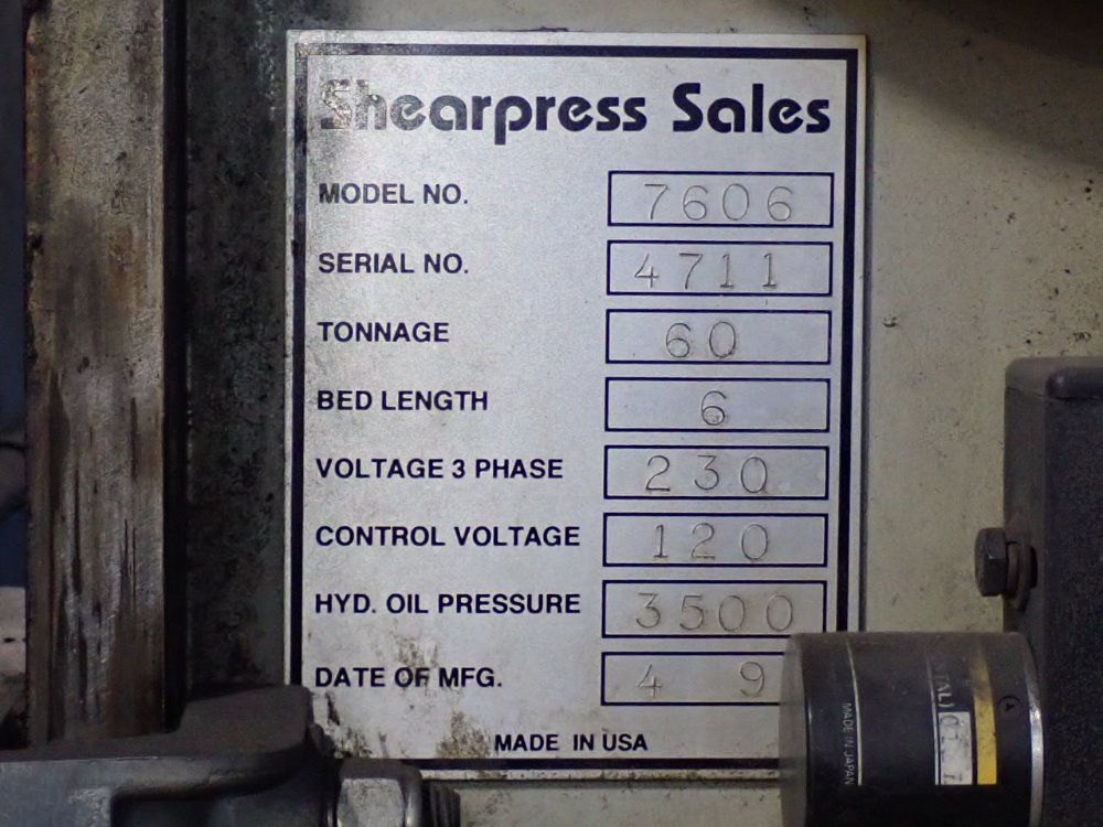 Accurpress Press Brake
