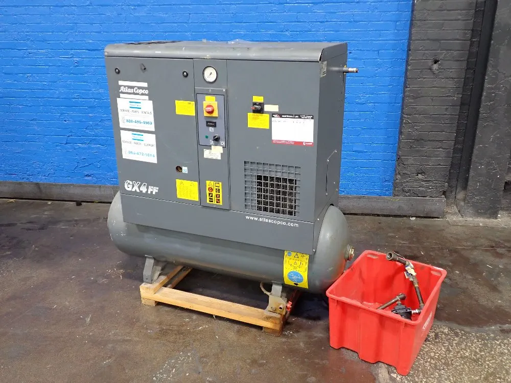 Atlas Copco 2012 Atlas Copco Gx4ff Air Compressor