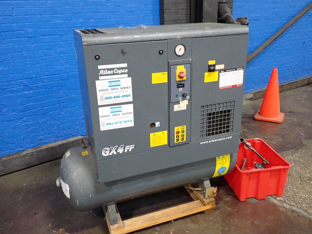 Atlas Copco 2012 Atlas Copco Gx4ff Air Compressor