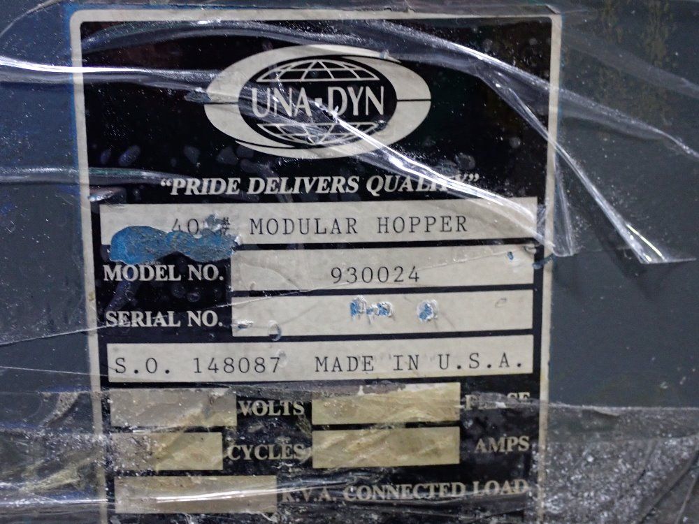 Unadyn Drying Hopper