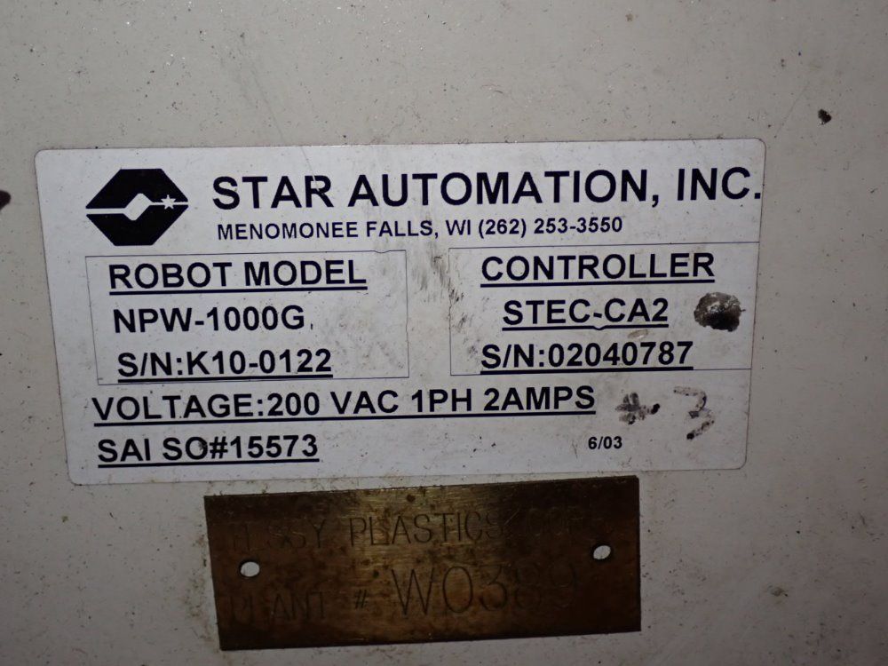 Star Automation Pick  Place Robot