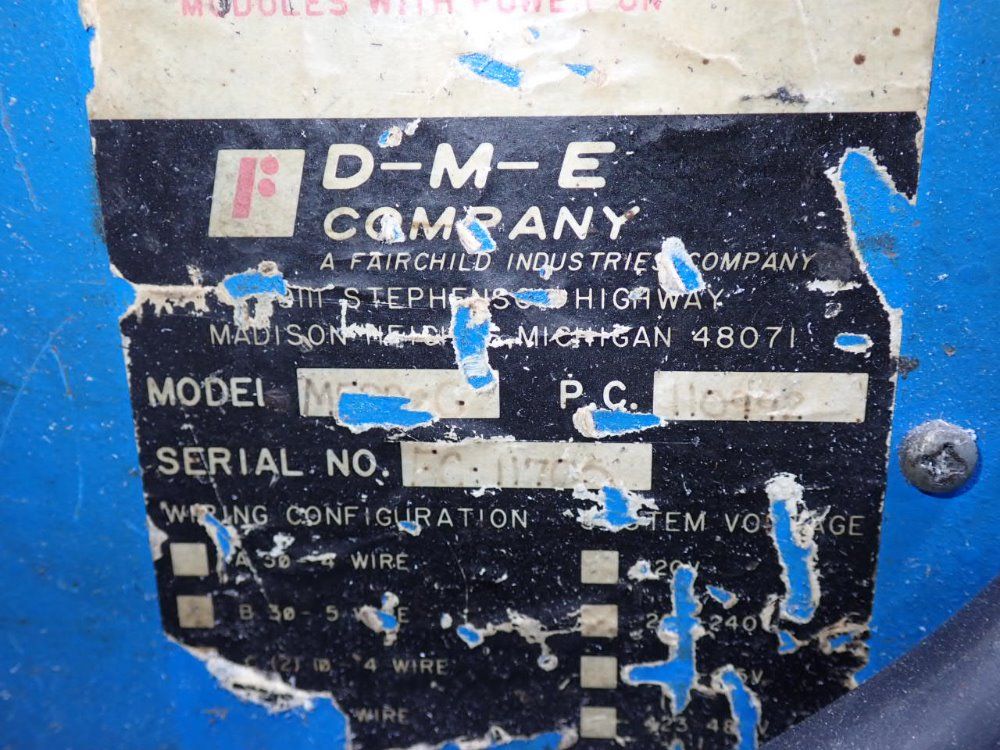 Dme Company Temperature Controller
