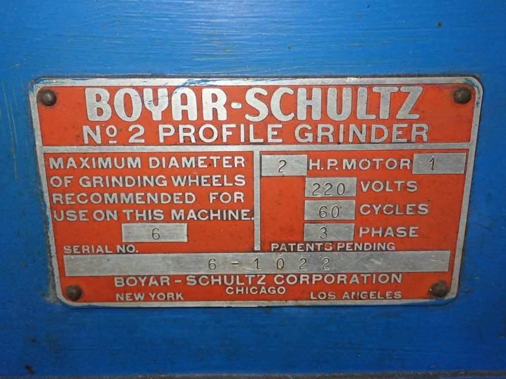 Boyarschultz Profile Sander