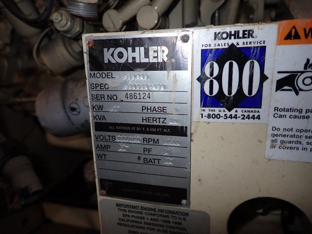 Kohler Kohler 12ry61 Generator