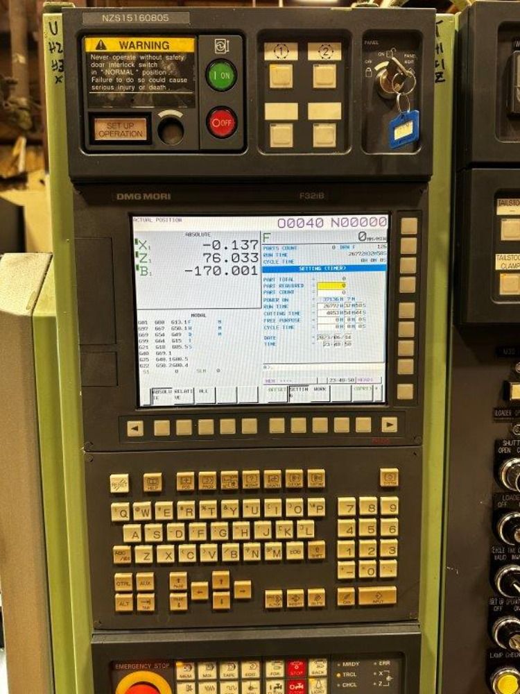 Dmg Mori 2016 Dmg Mori Nzx-s1500/500 Cnc Lathe - Nzx-s1500/500