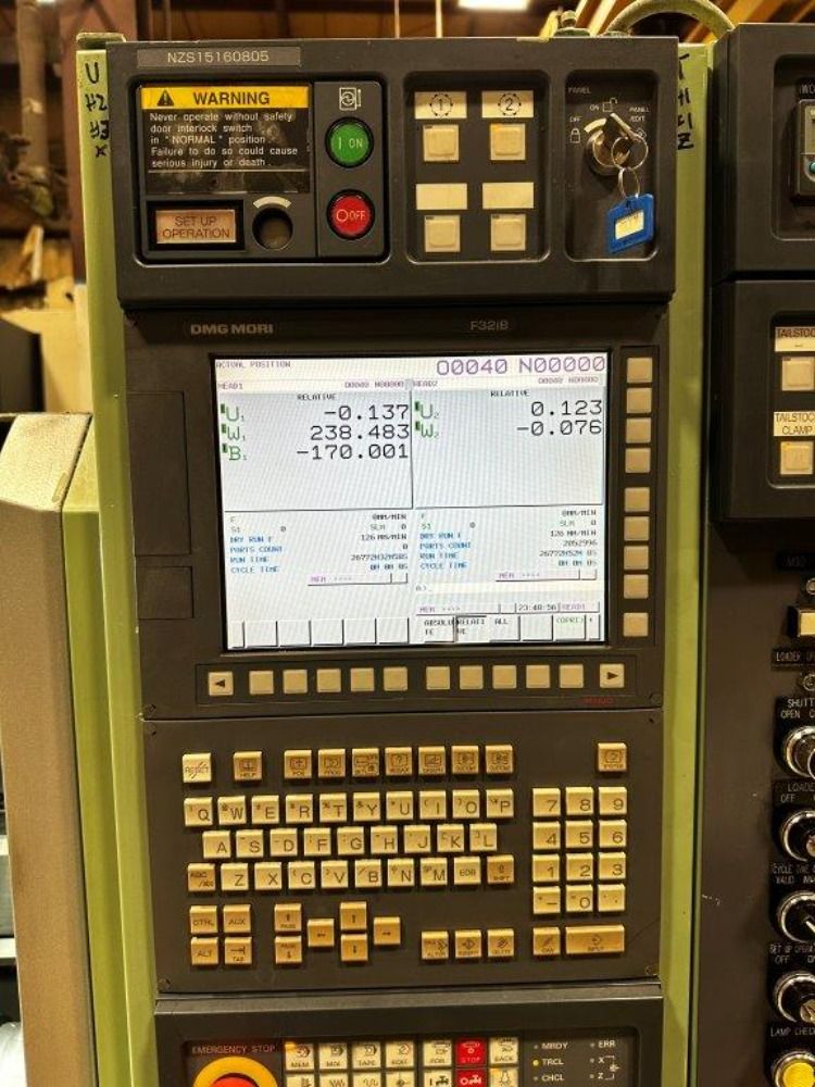 Dmg Mori 2016 Dmg Mori Nzx-s1500/500 Cnc Lathe - Nzx-s1500/500