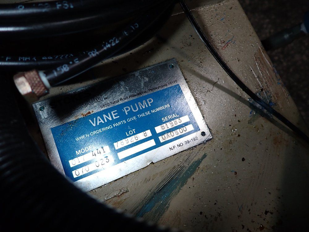 Stokes Stokes 3 Hp Vacuum Pump 