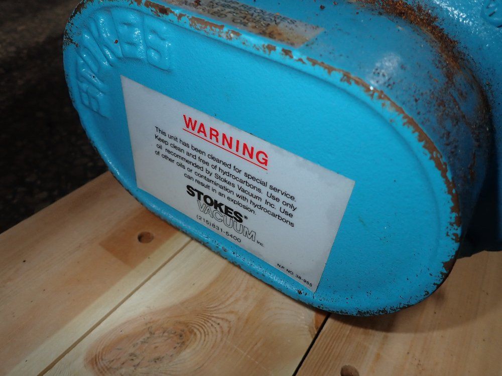 Stokes Vacuum Pump