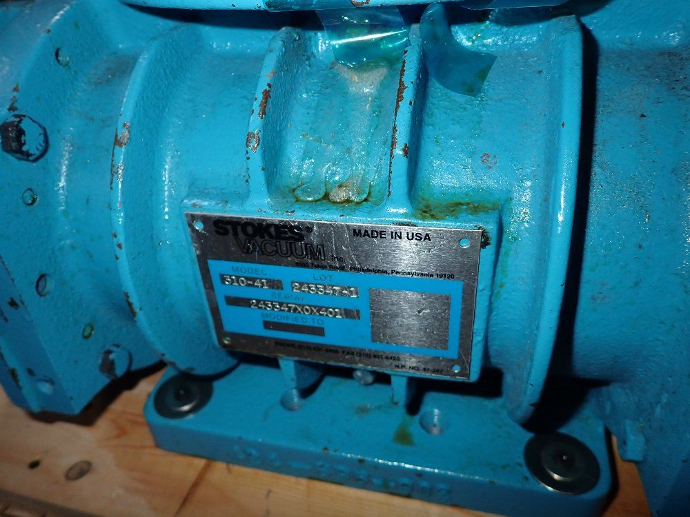 Stokes Vacuum Pump