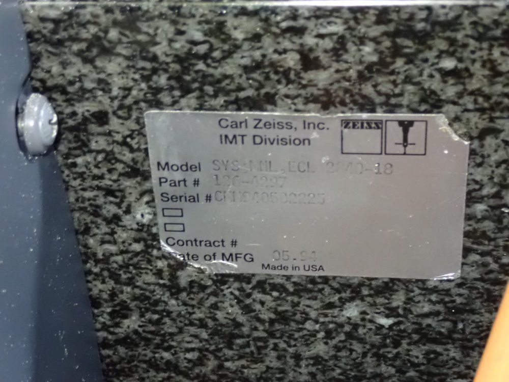 Carl Zeiss Inc Cmm