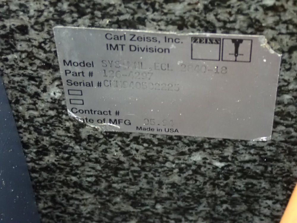 Carl Zeiss Inc Cmm