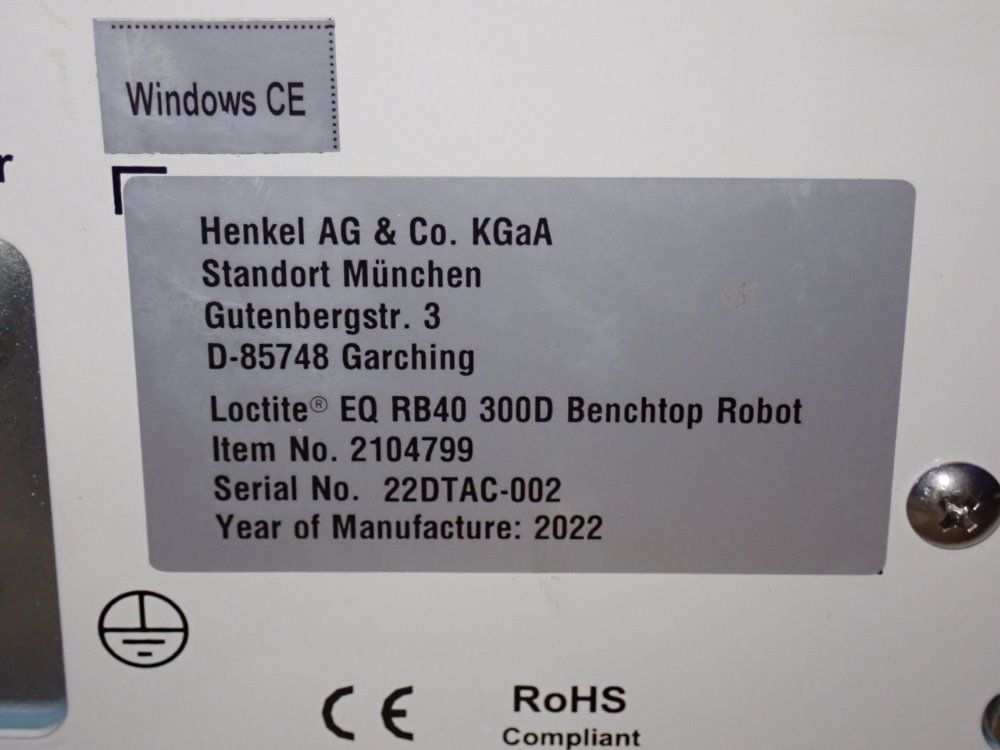 Loctite Benchtop Robot