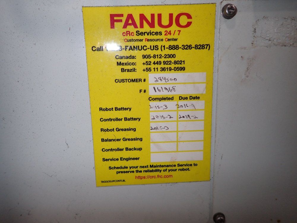 Fanuc 2015 Fanuc M20ia20m Robots