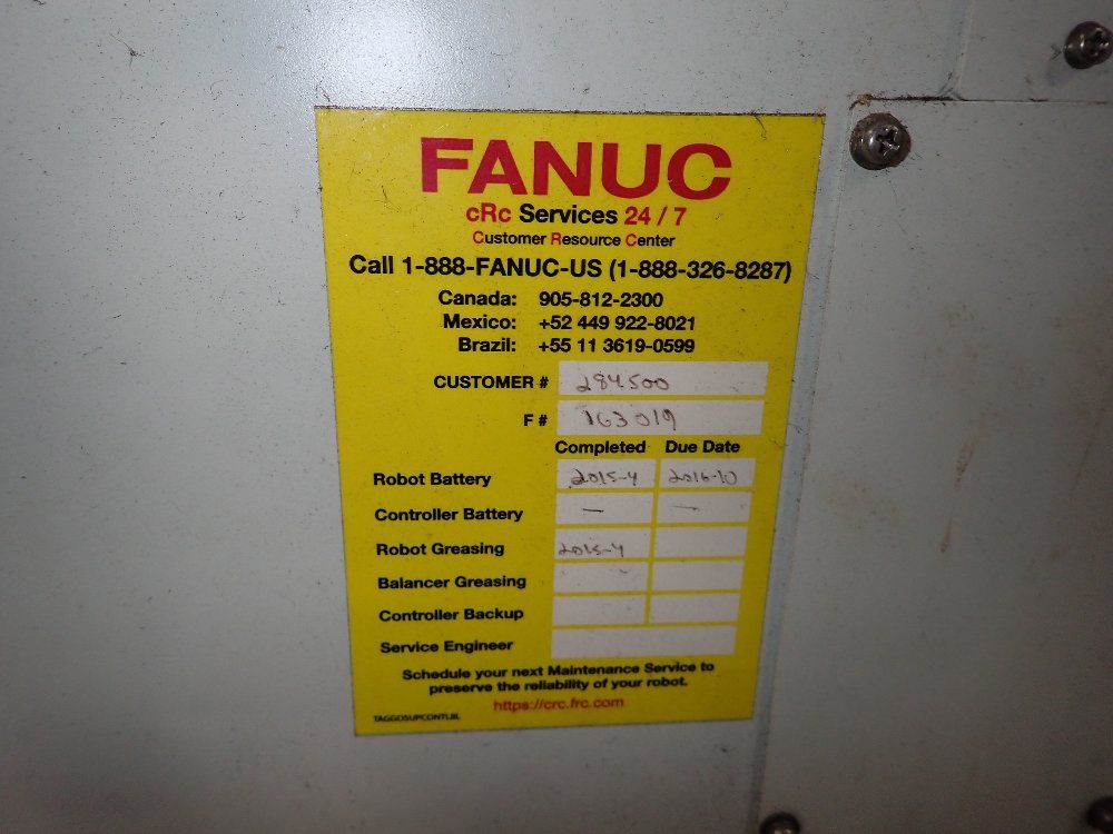 Fanuc 2015 Fanuc M20ia20m Robots