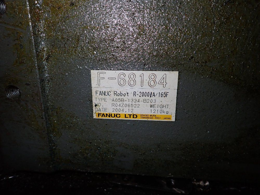 Fanuc 2004 Fanuc R2000ia165f Robot 