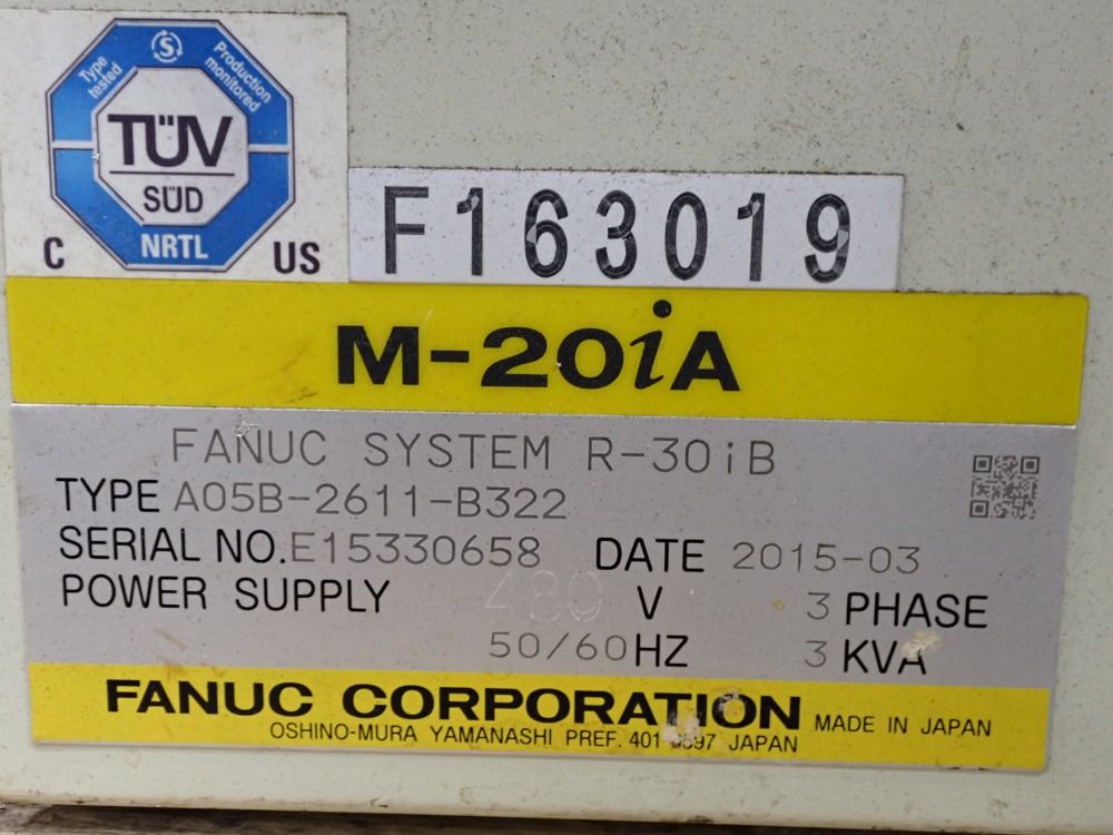 Fanuc 2015 Fanuc M20ia20m Robots