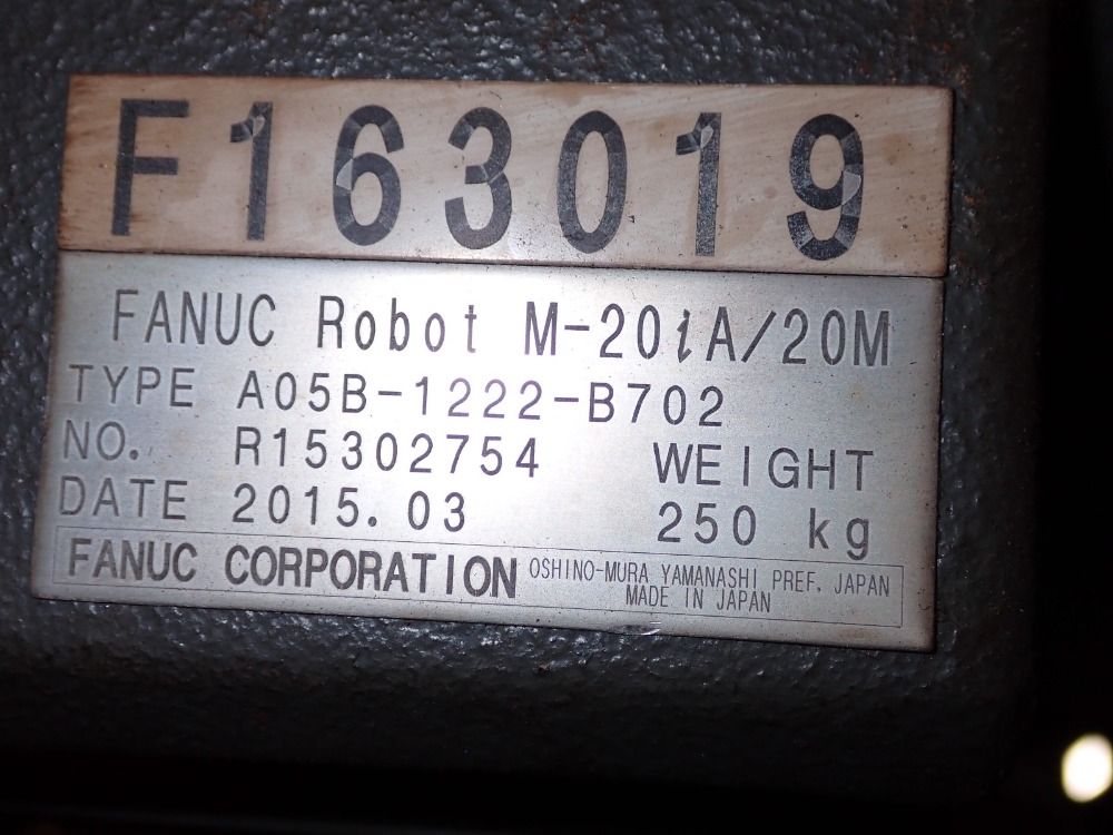 Fanuc 2015 Fanuc M20ia20m Robots