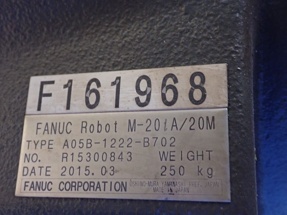 Fanuc 2015 Fanuc M20ia20m Robots