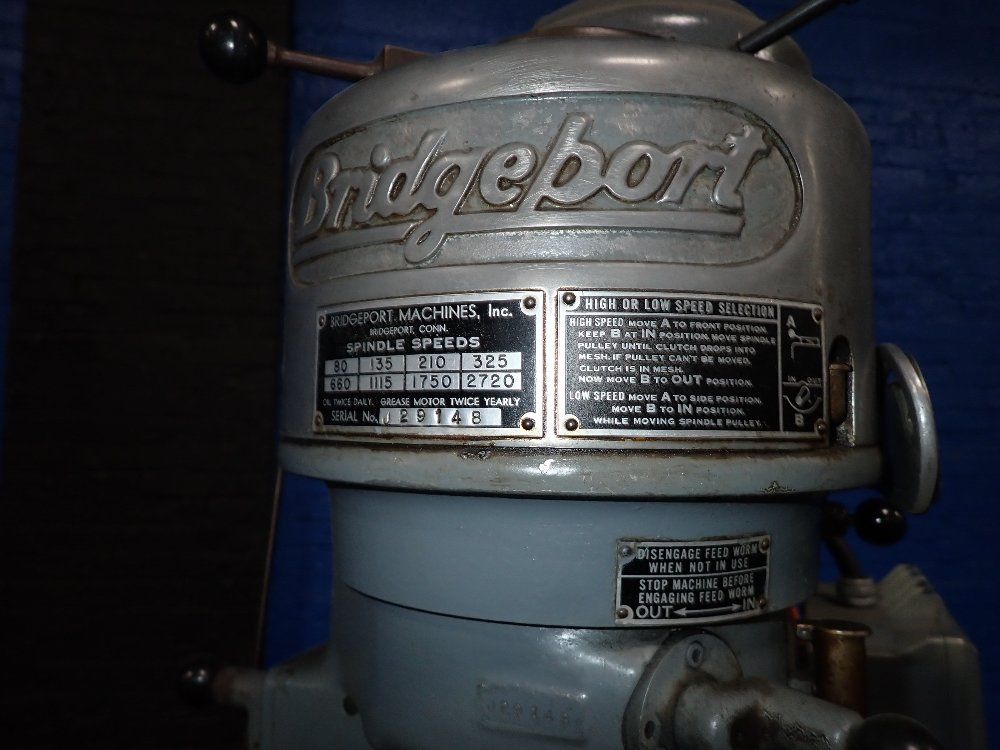 Bridgeport Bridgeport 40397 Vertical Mill