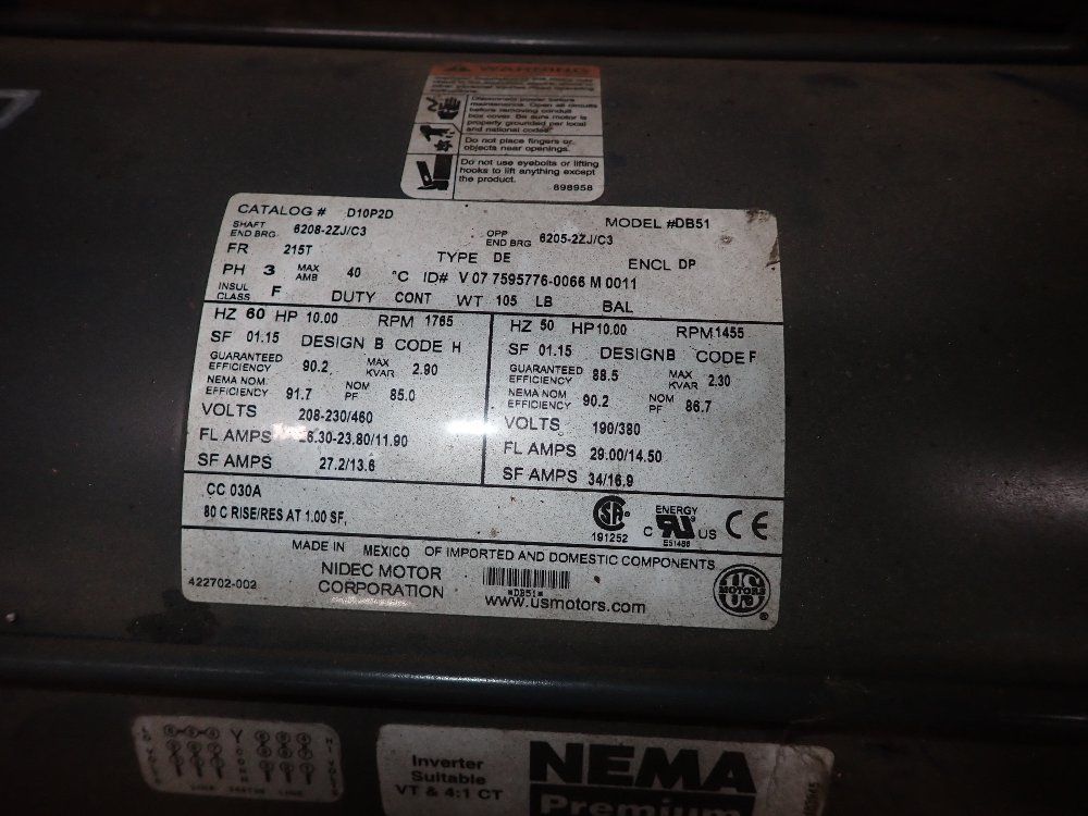 Bell & Gossett 10 Hp 10 Hp Pump - 5bc