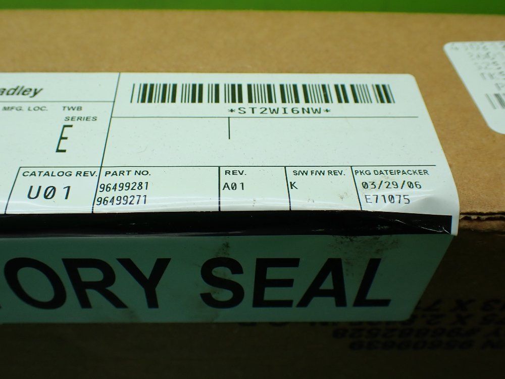 Allenbradley Processor Module Factory Sealed