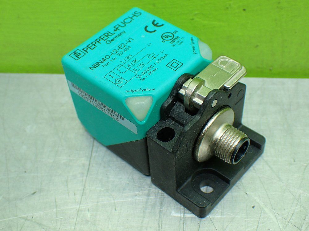 Pepperl+fuchs Inductive Proximity Sensor. 187484 - Nbn40-l2-e2-v1